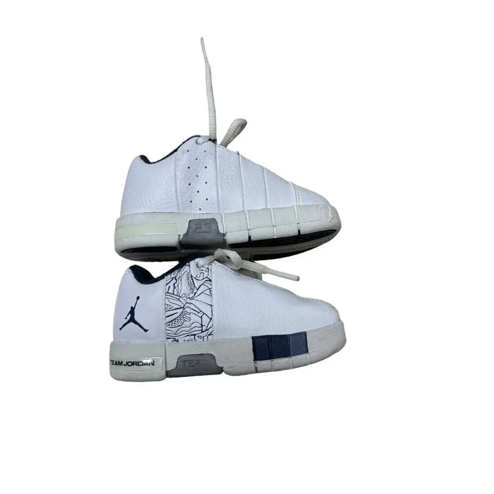 Retro Nike Air Jordan Flight White Sneakers Toddler 819174-122 2006 Size 4C